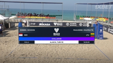 Konink/Schoon vs. Paulikiene/Raupelyte - Pool Play Highlights | Alanya 2025