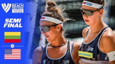 Paulikiene/Raupelyte vs. Hughes/Batenhorst - Semi Final Highlights | Tlaxcala 2026