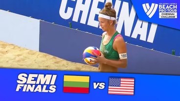 Raupelyte/Paulikiene vs. Harward/DeBerg - Semi Final Highlights | Chennai 2024