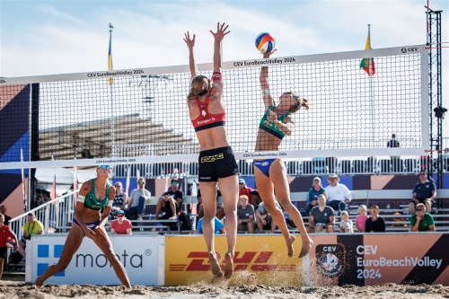 FOTO: CEV. Paulikiene/Raupelyte (LTU) vs Klinger D./Klinger R. (AUT)