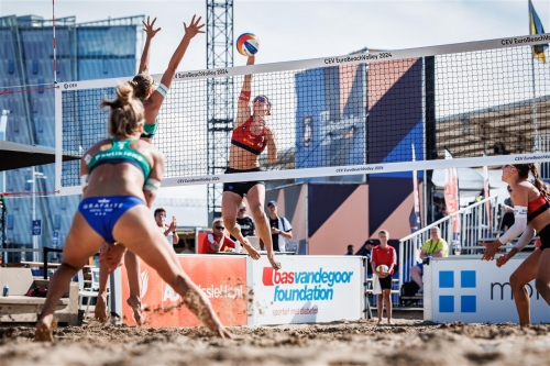 FOTO: CEV. Paulikiene/Raupelyte (LTU) vs Klinger D./Klinger R. (AUT)