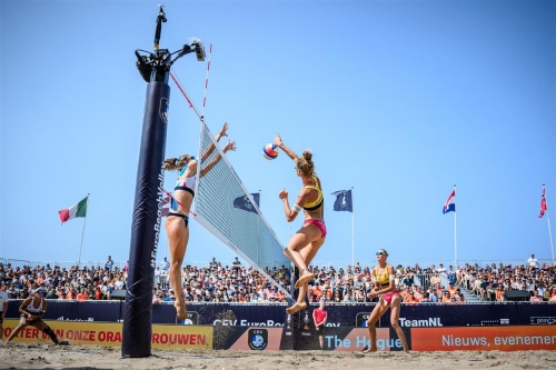 FOTO: CEV. Paulikiene/Raupelyte (LTU) vs Gottardi/Menegatti (ITA)