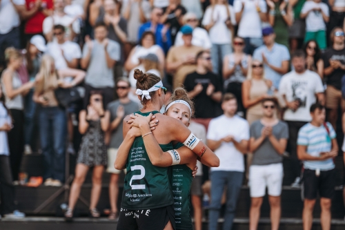FOTO: LTF. Paulikiene/Raupelyte vs Kovalskaja/Kvedaraite