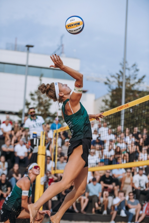 FOTO: LTF. Paulikiene/Raupelyte vs Kovalskaja/Kvedaraite