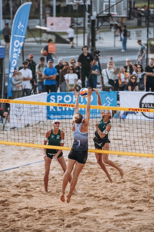 FOTO: LTF. Paulikiene/Raupelyte vs Kovalskaja/Kvedaraite