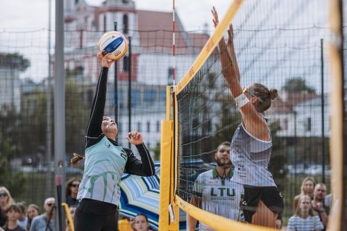 FOTO: LTF. Paulikiene/Raupelyte vs Krizanauskaite/Rudkovskaja