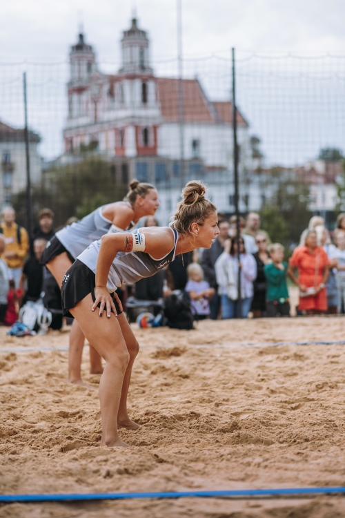 FOTO: LTF. Paulikiene/Raupelyte vs Krizanauskaite/Rudkovskaja