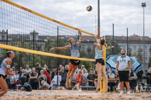 FOTO: LTF. Paulikiene/Raupelyte vs Krizanauskaite/Rudkovskaja