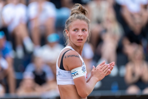 FOTO: Augustas Cetkauskas. Paulikiene/Raupelyte vs Andriukaityte/Karaliute