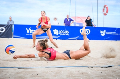 FOTO: Volleyball World. Paulikiene/Raupelyte (LTU) vs Bianchin/Scampoli (ITA)