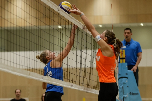 FOTO: CEV. Bekhuis/Ypma (NED) vs Paulikiene/Raupelyte (LTU)