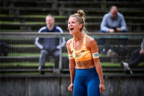 FOTO: Volleyball World. Paulikiene/Raupelyte (LTU) vs. Anouk/Mader (SUI)