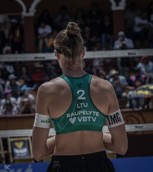 FOTO: SC Sports Media. Paulikiene/Raupelyte LTU vs	Pavelkova K./Pavelkova A. CZE