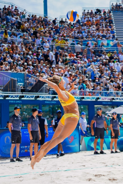 FOTO: Kipras Streimikis. Paulikiene/Raupelyte (LTU) vs Stam/Schoon (NED)