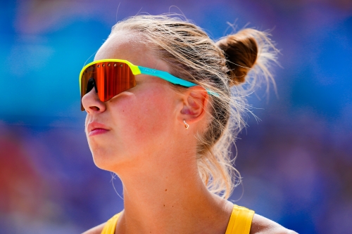 FOTO: Kipras Streimikis. Paulikiene/Raupelyte (LTU) vs Stam/Schoon (NED)
