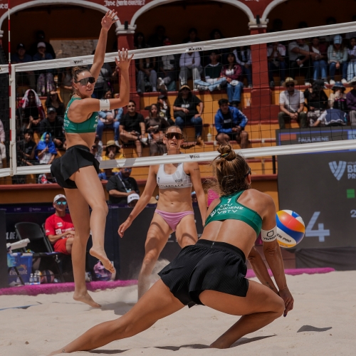 Paulikiene/Raupelyte LTU vs Pavelkova K./Pavelkova A. CZE